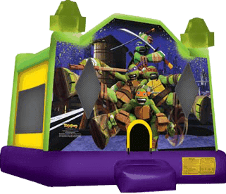 Teenage Mutant Ninja Turtles Bounce House