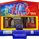 Trolls Bounce House with a slide