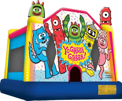 Yo Gabba Gabba Bounce House