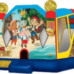 Jake and the Neverland Pirates Bounce House with a slide