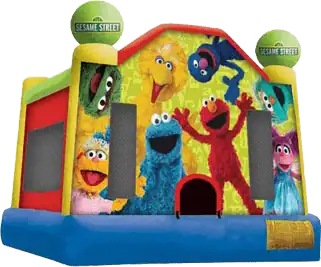 Sesame Street Bounce House