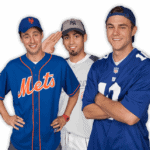 New York Yankees, Nets, and Giants characters