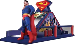 Superman Inflatable Obstacle Course