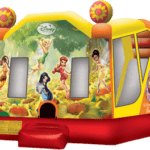 Tinkerbell Bounce House with a slide