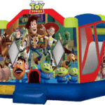 Toy Story Bounce House with a slide