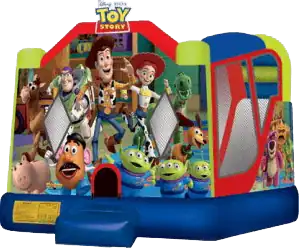 Toy Story Bounce House with a slide