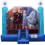 Frozen Bounce House with a slide