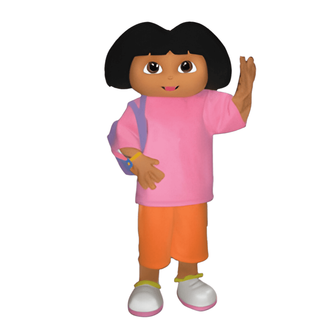 Dora the Explorer mascot