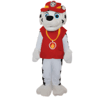 Paw Patrol Marshal mascot