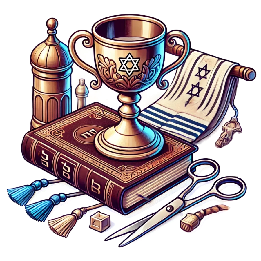 Upsherin kit art