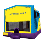 Bluey Bounce House with a slide