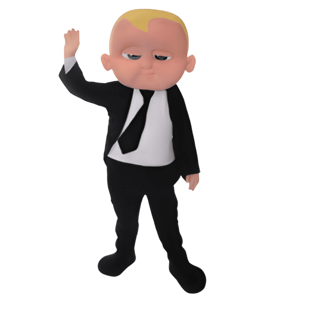 Boss Baby mascot