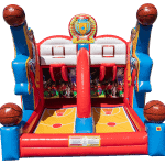 Dual Shooting Basketball Inflatable Game
