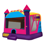Frozen Module Dream Bounce House Castle with a slide