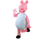 George Pig mascot