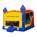 Incredibles 2 Module Bounce House with a slide