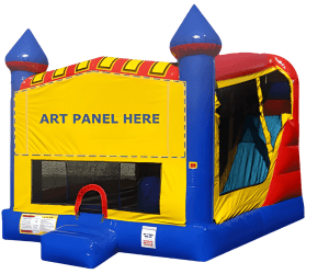 Module Castle Bounce House with a slide