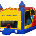 Spiderman Module Bounce House Castle with a slide