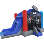 Star Wars Deluxe Bounce House with a slide
