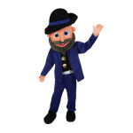 The Mensch mascot