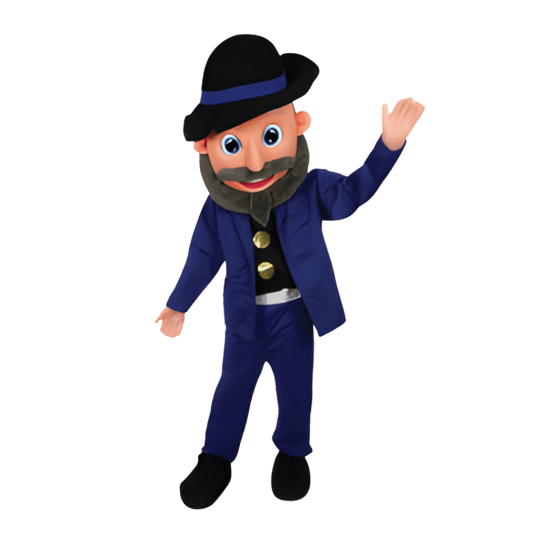 The Mensch mascot